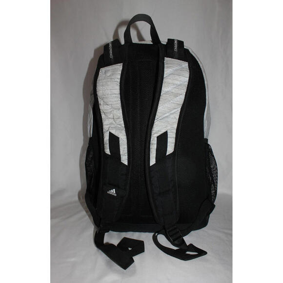 Adidas Unisex Prime 6 Backpack, Two Tone White/Black One Size, Laptop Sleeve - Picture 5 of 15